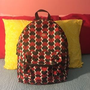 Dickies Red and Black Heart Backpack